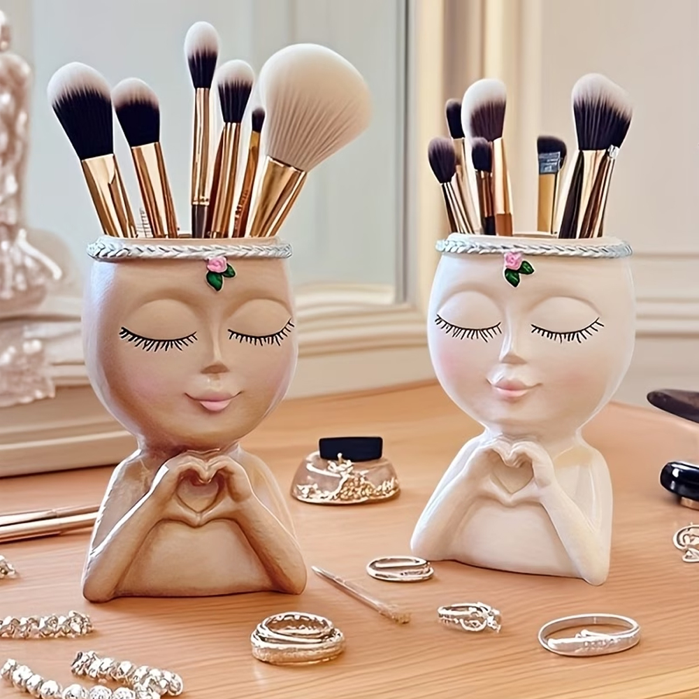 Luxury Skincare And Makeup Brands - 1-częściowy organizer na pędzle do makijażu