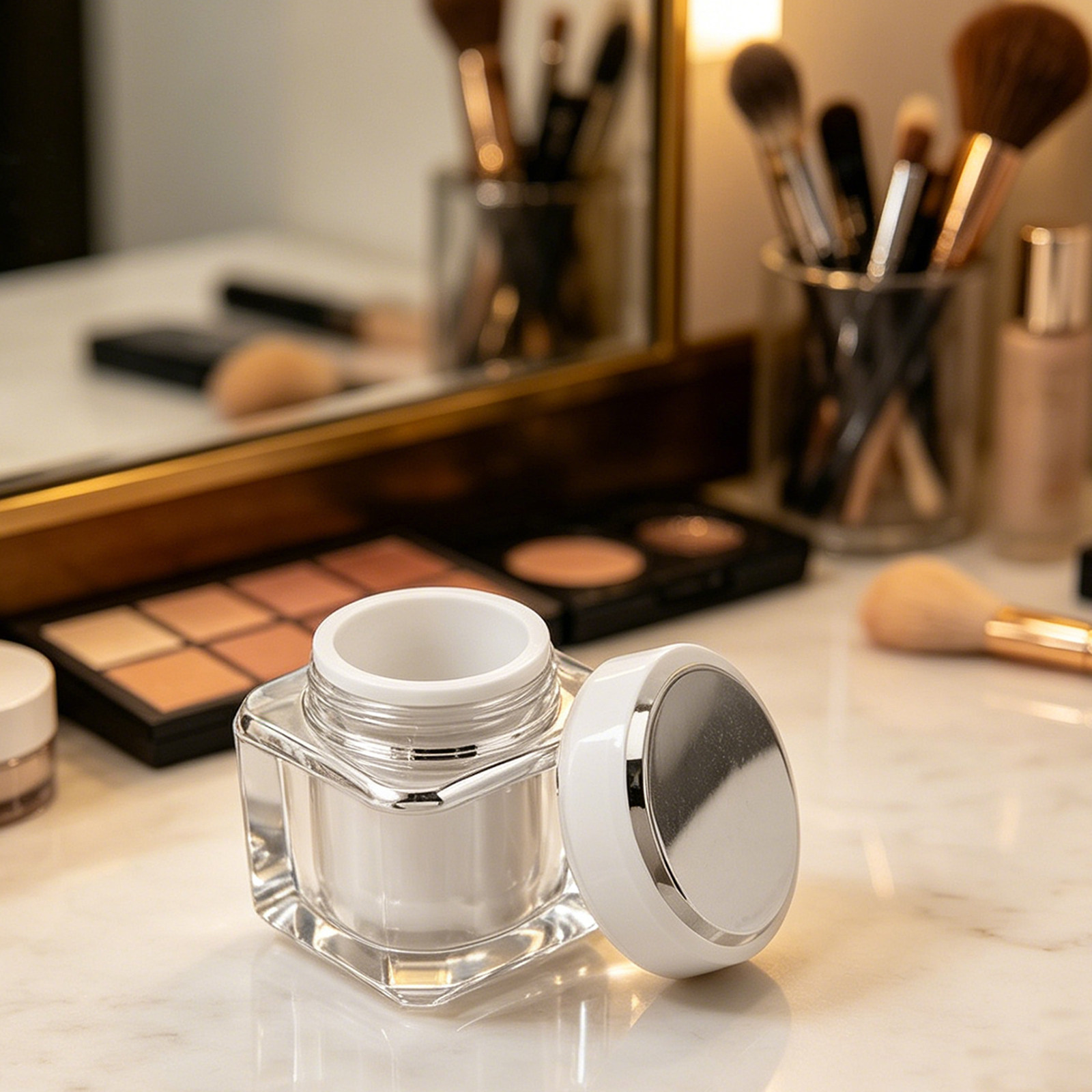 Luxury Skincare Packaging - Zestaw luksusowych buteleczek do pielęgnacji skóry,