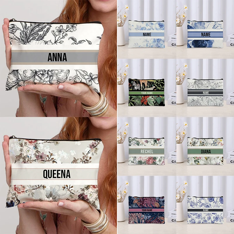 Luxury Skincare And Makeup Brands - Nazwa własna Vintage kosmetyczka prezent dla